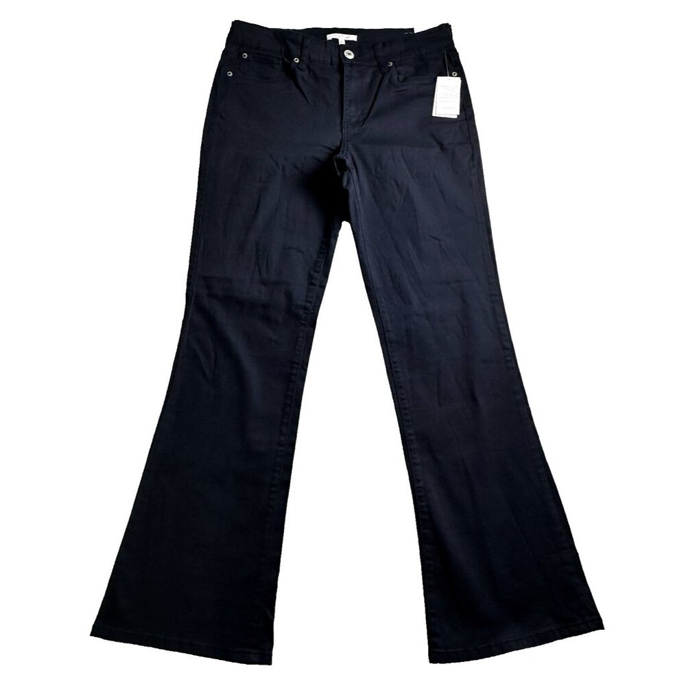 STS Blue Mandy Womens Bootcut Pants Navy 30 NWT Mid Rise Stretch Chino Pants - Picture 9 of 10